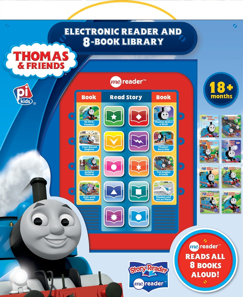Book cover for Thomas & Friends: Me Reader Electronic Reader and 8-Book Library Sound Book Set [With Other and Battery]