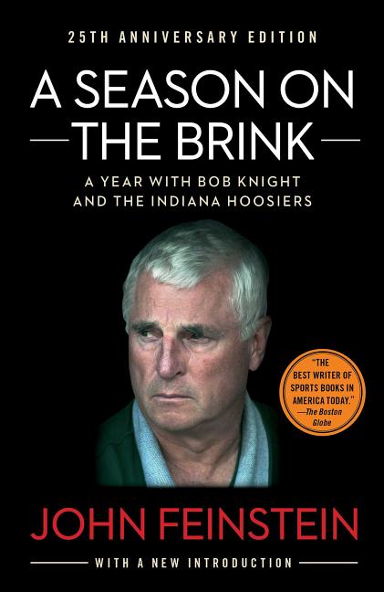 Book cover for Season on the Brink: A Year with Bob Knight and the Indiana Hoosiers
