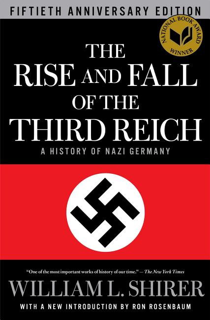 Book cover for Rise and Fall of the Third Reich: A History of Nazi Germany (Reissue)