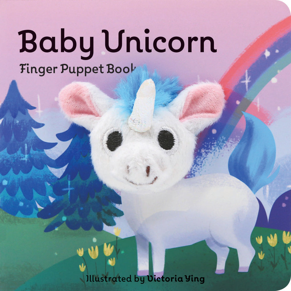 Book cover for Baby Unicorn: Finger Puppet Book: (Unicorn Puppet Book, Unicorn Book for Babies, Tiny Finger Puppet Books)