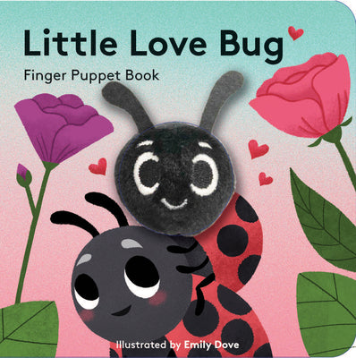 Book cover for Little Love Bug: Finger Puppet Book