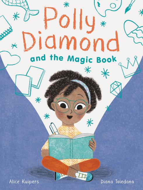 Book cover for Polly Diamond and the Magic Book