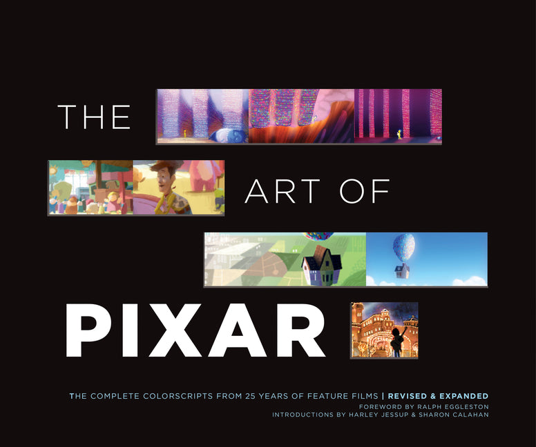 Book cover for Art of Pixar: The Complete Colorscripts from 25 Years of Feature Films (Revised and Expanded)