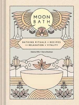 Book cover for Moon Bath: Bathing Rituals and Recipes for Relaxation and Vitality