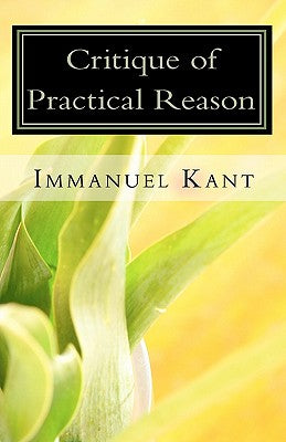 Book cover for Critique of Practical Reason