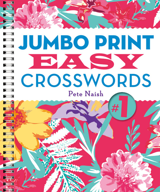 Book cover for Jumbo Print Easy Crosswords #1