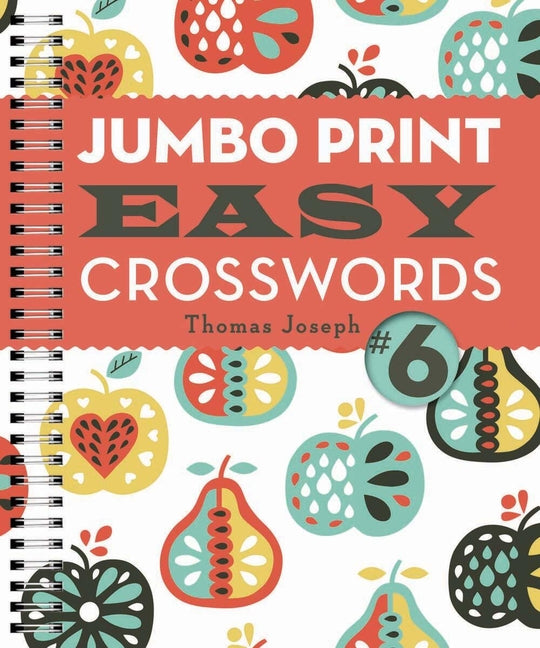 Book cover for Jumbo Print Easy Crosswords #6