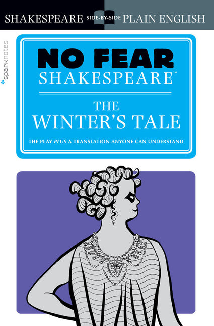 Book cover for Winter's Tale: No Fear Shakespeare Side-By-Side Plain English