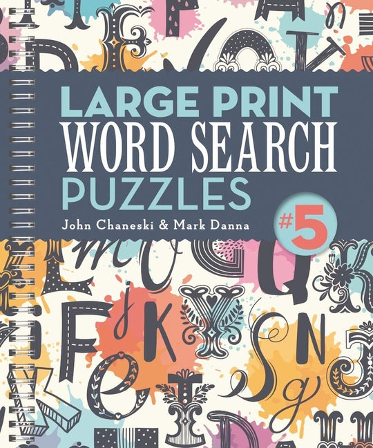 Book cover for Large Print Word Search Puzzles 5