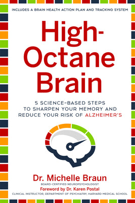 Book cover for High-Octane Brain: 5 Science-Based Steps to Sharpen Your Memory and Reduce Your Risk of Alzheimer's