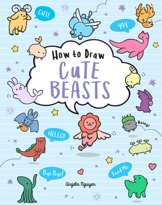 Book cover for How to Draw Cute Beasts: Volume 4