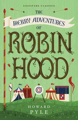 Book cover for The Merry Adventures of Robin Hood