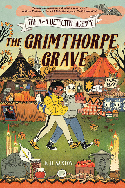 Book cover for A&a Detective Agency: The Grimthorpe Grave