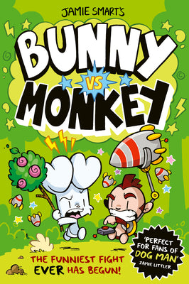 Book cover for Bunny vs. Monkey