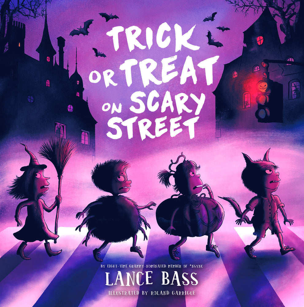Book cover for Trick or Treat on Scary Street