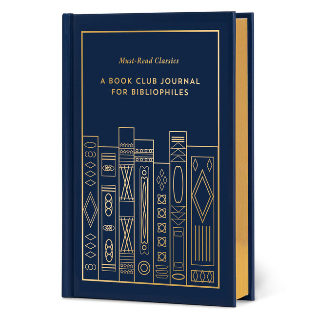 Book cover for Must-Read Classics: A Book Club Journal for Bibliophiles