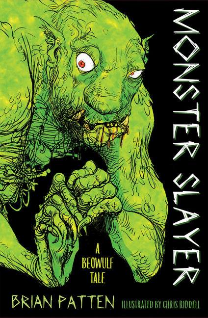 Book cover for Monster Slayer: A Beowulf Tale (High Readability)