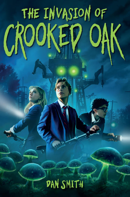 Book cover for Invasion of Crooked Oak (High Readability)