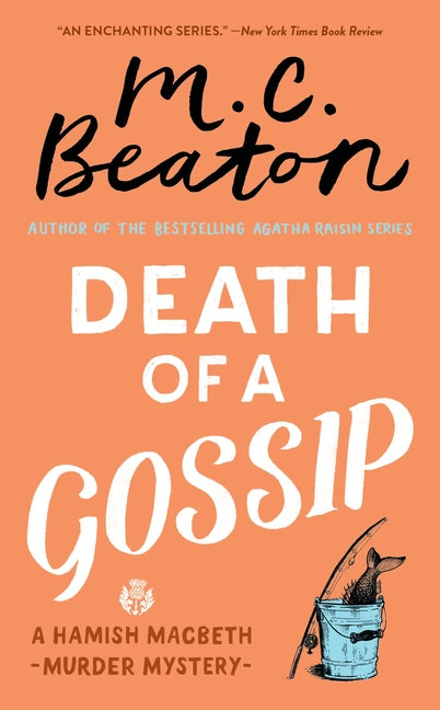 Book cover for Death of a Gossip