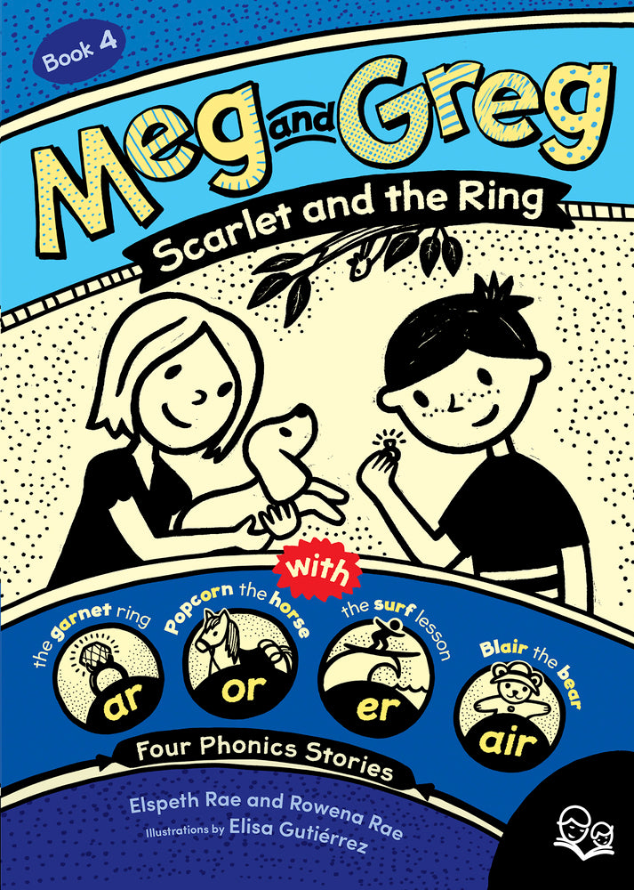 Book cover for Meg and Greg: Scarlet and the Ring