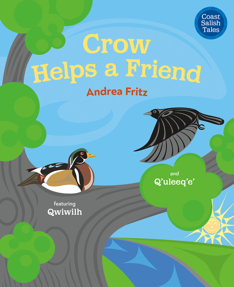 Book cover for Crow Helps a Friend