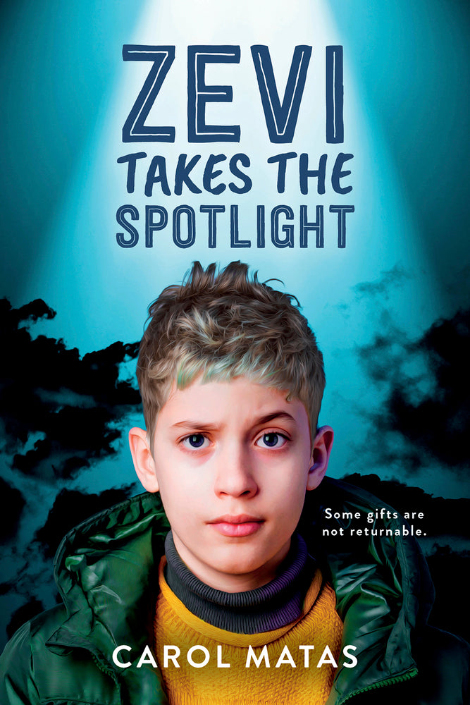 Book cover for Zevi Takes the Spotlight