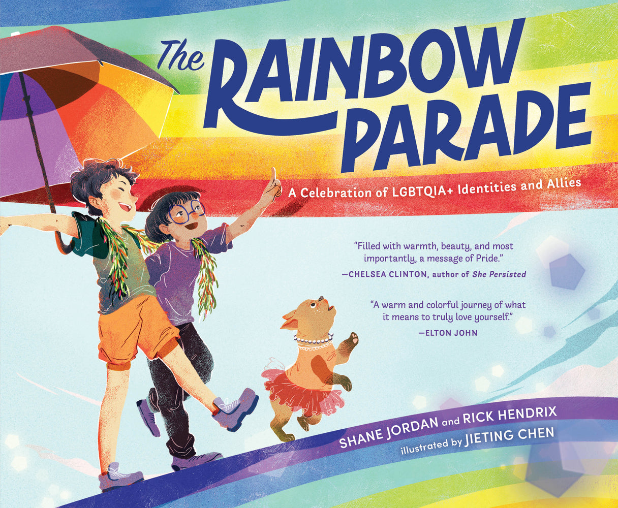Book cover for The Rainbow Parade: A Celebration of Lgbtqia+ Identities and Allies