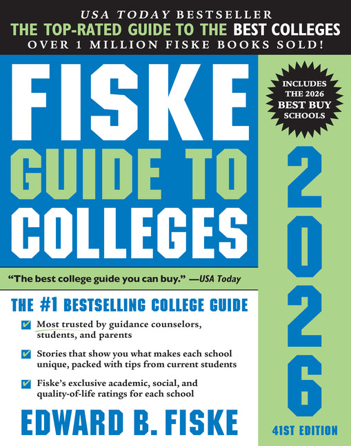 Book cover for Fiske Guide to Colleges 2026