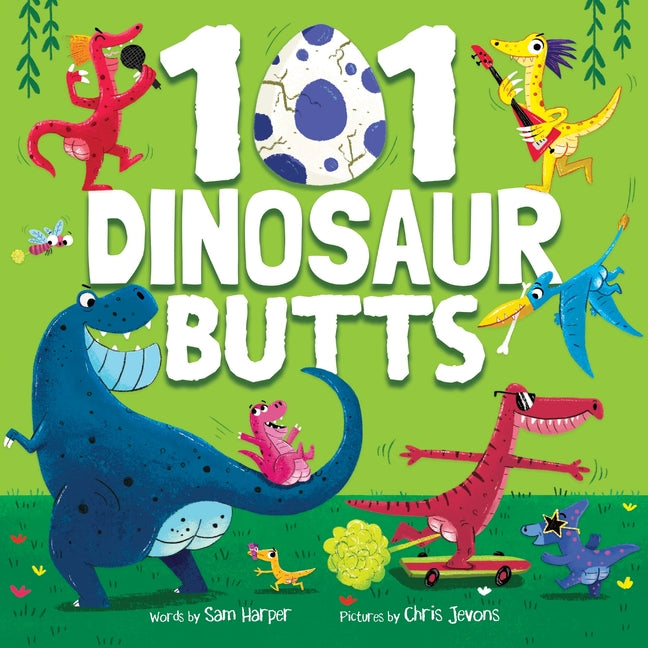 Book cover for 101 Dinosaur Butts