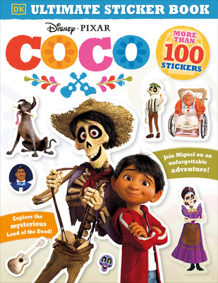Book cover for Ultimate Sticker Book: Disney Pixar Coco