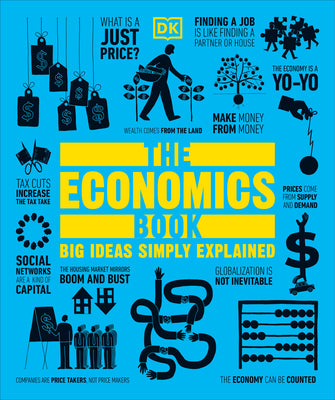 Book cover for The Economics Book: Big Ideas Simply Explained