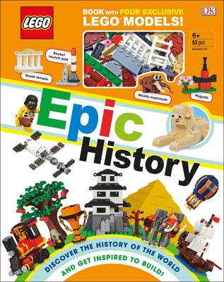 Book cover for Lego Epic History: Includes Four Exclusive Lego Mini Models [With Toy]