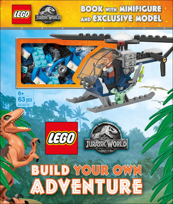 Book cover for Lego Jurassic World Build Your Own Adventure: With Minifigure and Exclusive Model [With Legos]