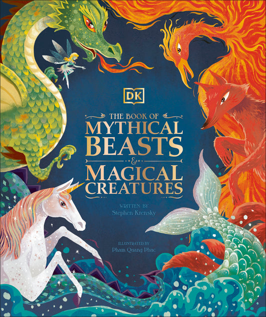 Book cover for The Book of Mythical Beasts and Magical Creatures