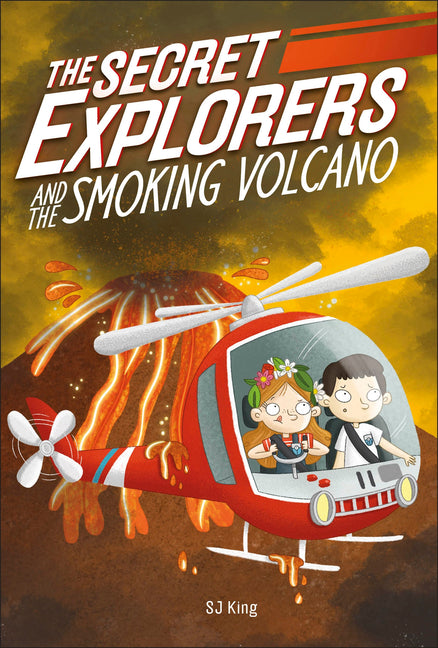 Book cover for Secret Explorers and the Smoking Volcano