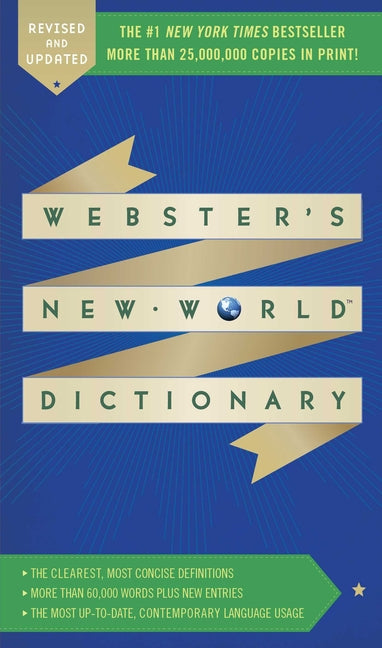 Book cover for Webster's New World Dictionary