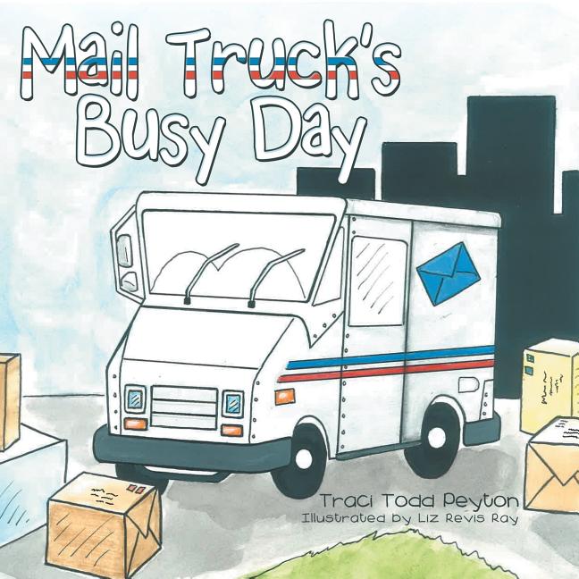 Book cover for Mail Truck's Busy Day