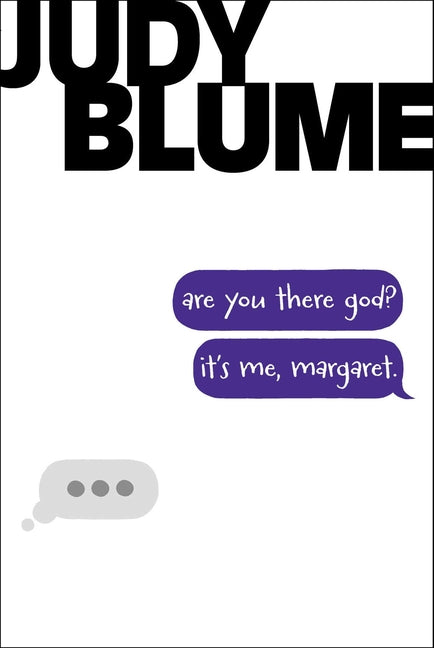 Book cover for Are You There God? It's Me, Margaret.