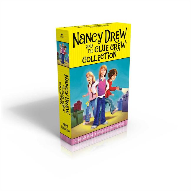 Book cover for The Nancy Drew and the Clue Crew Collection (Boxed Set): Sleepover Sleuths; Scream for Ice Cream; Pony Problems; The Cinderella Ballet Mystery; Case o