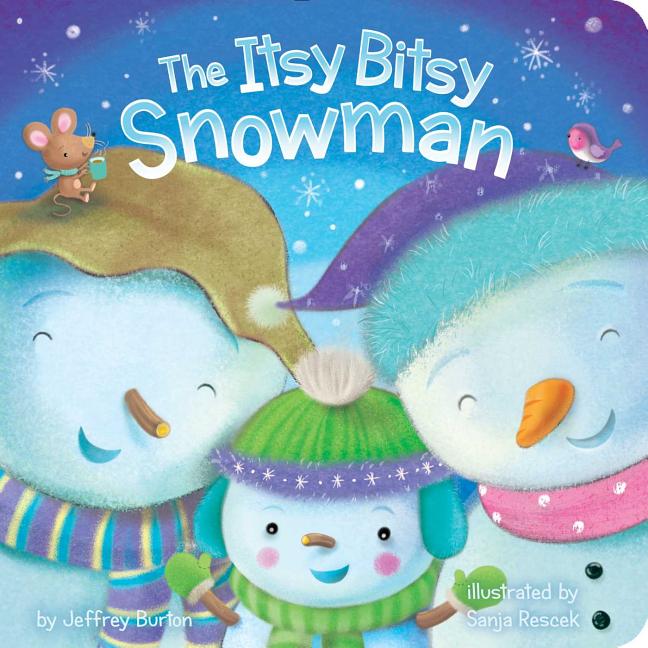 Book cover for The Itsy Bitsy Snowman