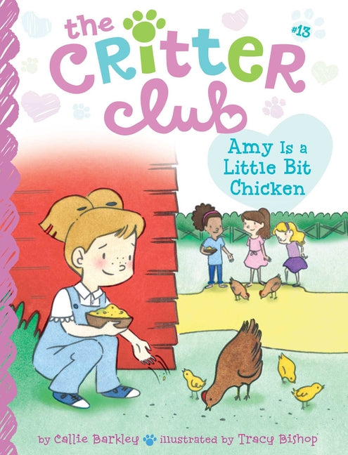 Book cover for Amy Is a Little Bit Chicken