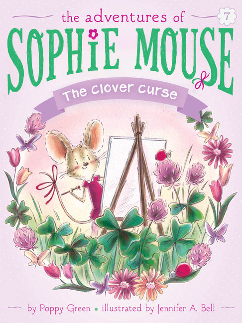 Book cover for The Clover Curse
