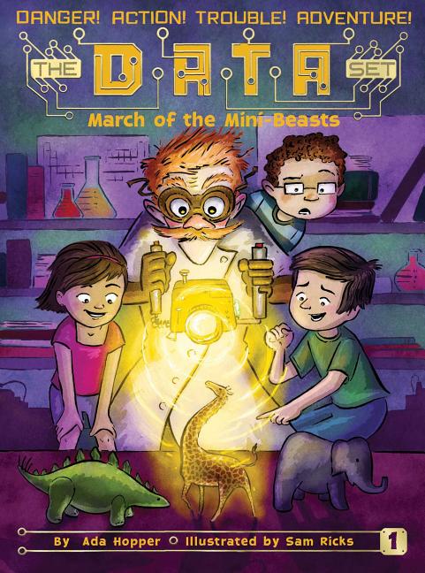 Book cover for March of the Mini Beasts