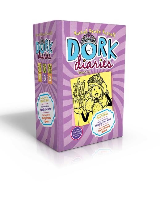Book cover for Dork Diaries Books 7-9 (Boxed Set): Dork Diaries 7; Dork Diaries 8; Dork Diaries 9
