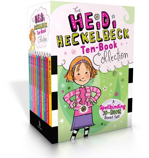 Book cover for The Heidi Heckelbeck Ten-Book Collection (Boxed Set): Heidi Heckelbeck Has a Secret; Casts a Spell; And the Cookie Contest; In Disguise; Gets Glasses;