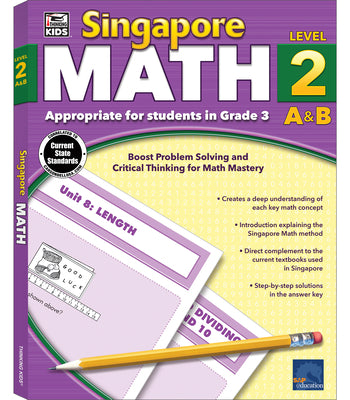 Book cover for Singapore Math, Grade 3: Volume 23