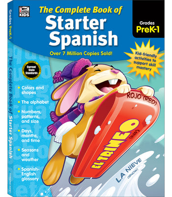 Book cover for The Complete Book of Starter Spanish, Grades Preschool - 1