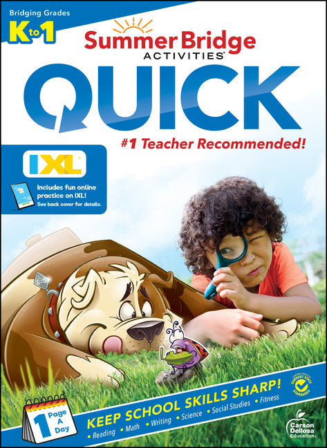 Book cover for Summer Bridge Activities(r) Quick