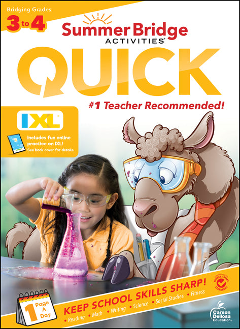 Book cover for Summer Bridge Activities(r) Quick
