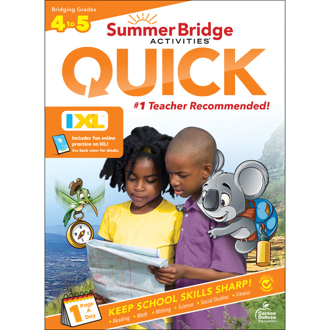 Book cover for Summer Bridge Activities(r) Quick